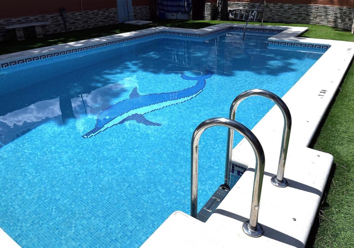 Chalet Los Pinos Con Piscina Privada Novo Sancti Petri Exterior foto